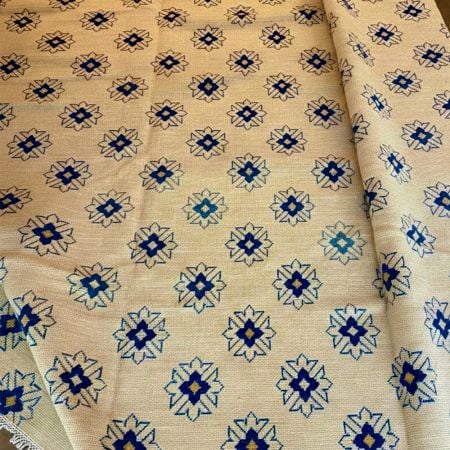 Handcrafted Premium Cotton and Wool Handknotted Rug for Luxury Spaces